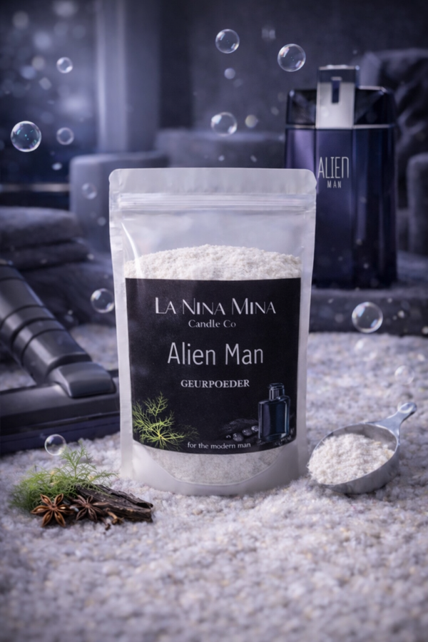 Geurpoeder Alien man