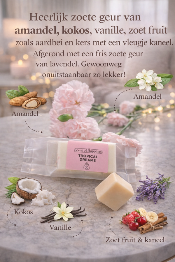 Tropical Dreams – Waxmelts (4 stuks)