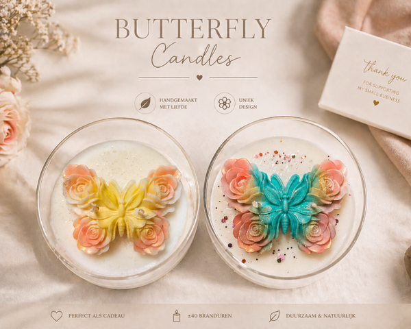 Butterfly Candle.