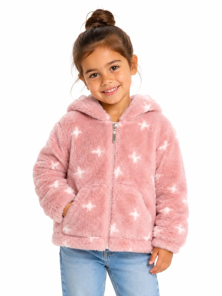 Veste polaire Rose