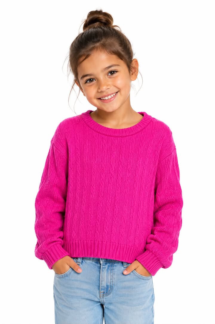 Pull Court Texturé