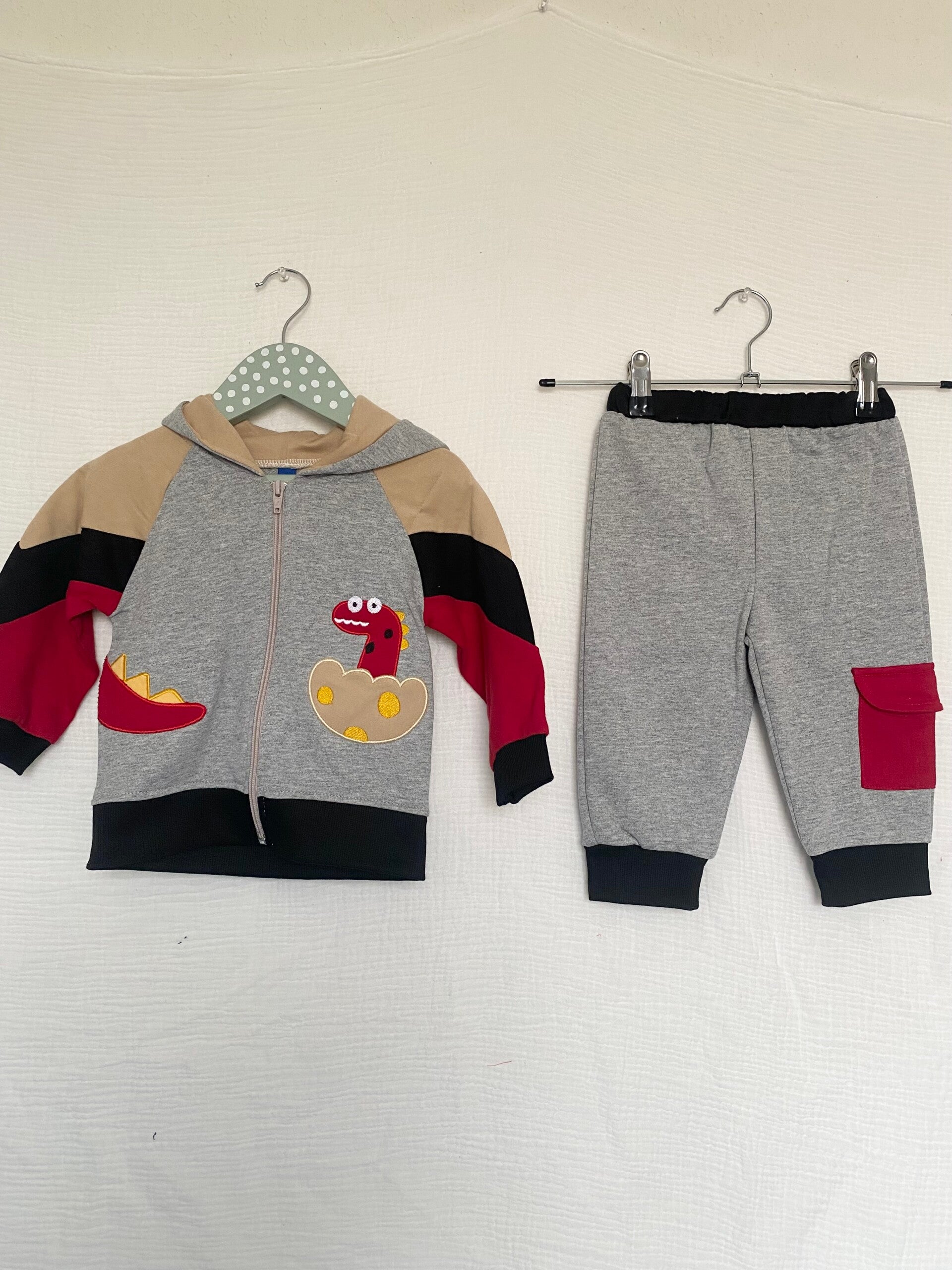 Ensemble survêtement dinosaure