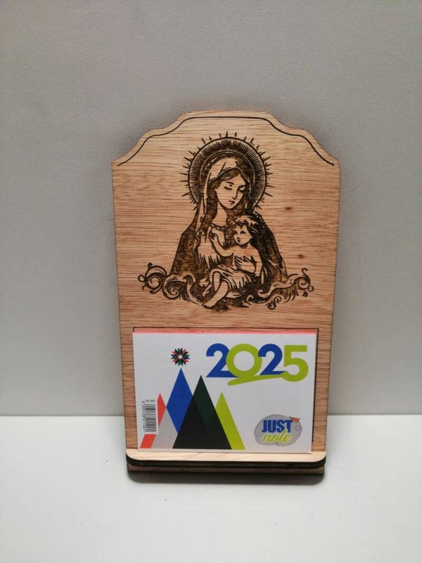 Ξύλινο ημερολόγιο .