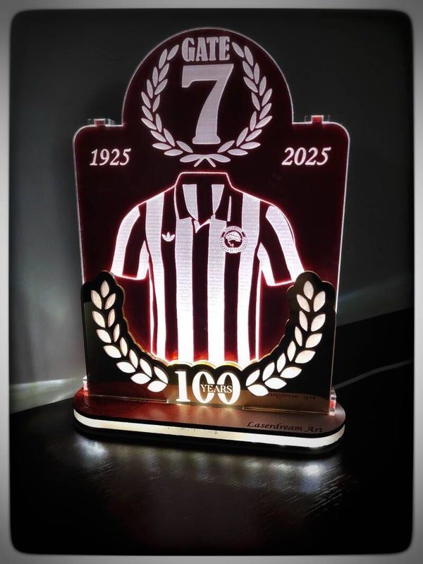 LED Διακοσμητικό GATE 7- 100 χρόνια Ιστορίας.