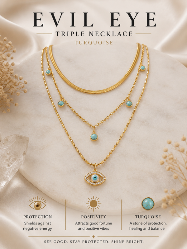 Evil eye triple