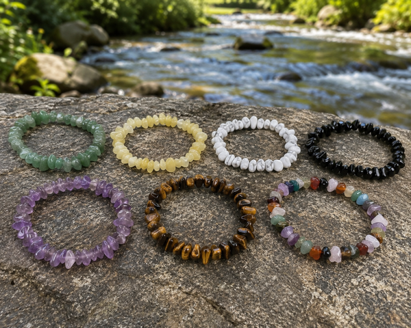 Crystal Chip Bracelet