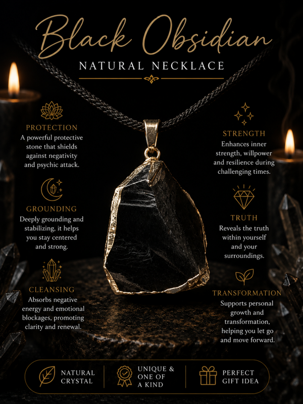 Obsidian Pendant