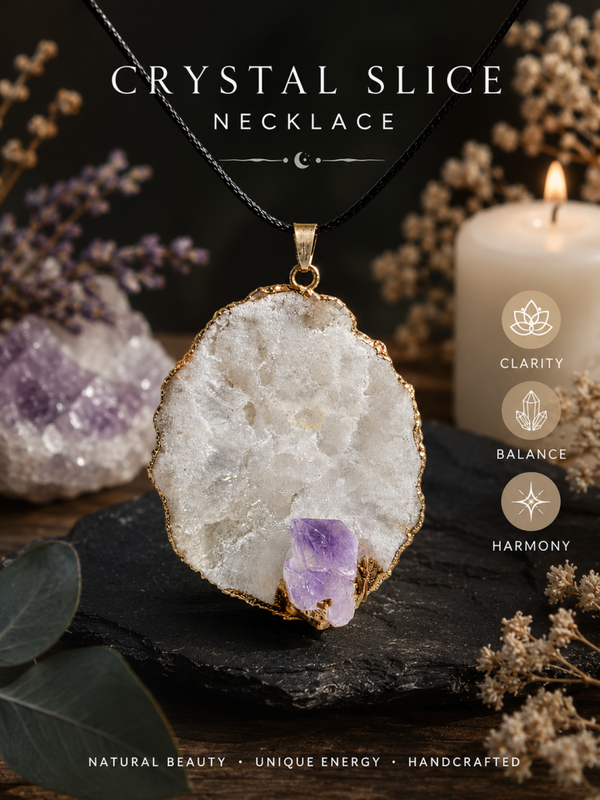 Crystal Slice Necklace