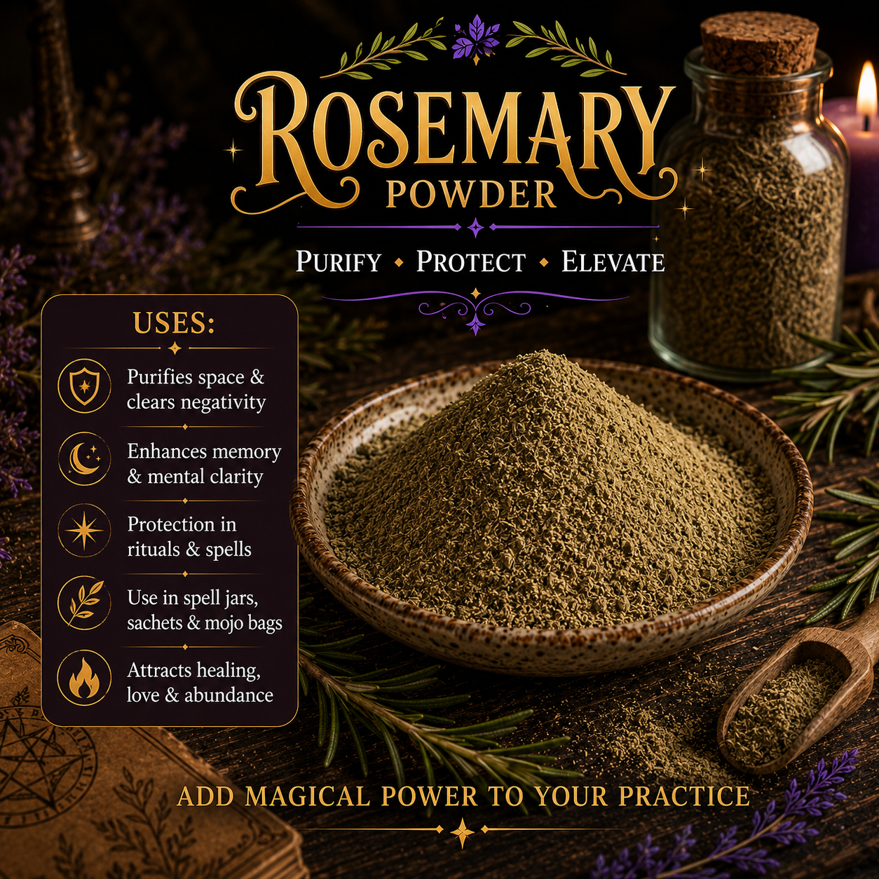 Rosemary Powder