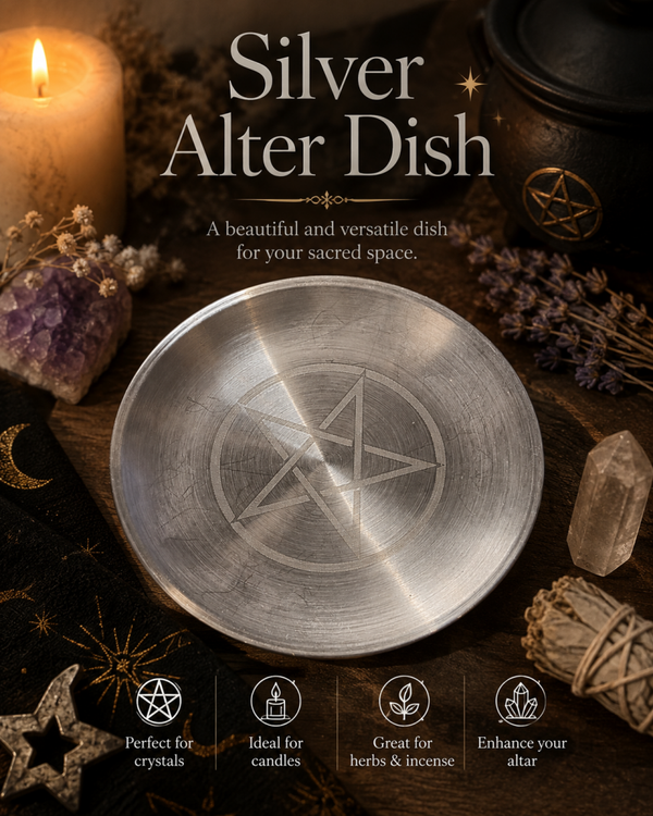 Silver Alter Dish