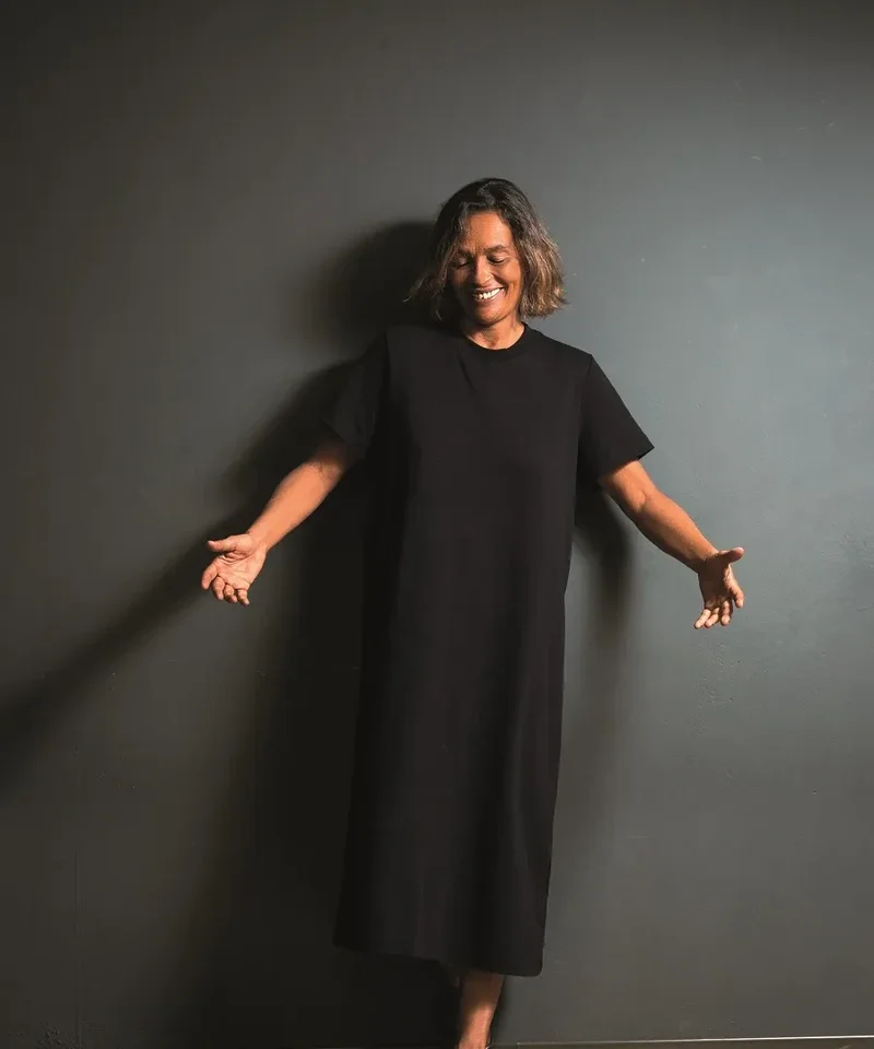 Julie Mauduech, comedienne et animatrice des ateliers theatre de l'Assocation Les Comediens a Shcœlcher, Martinique.