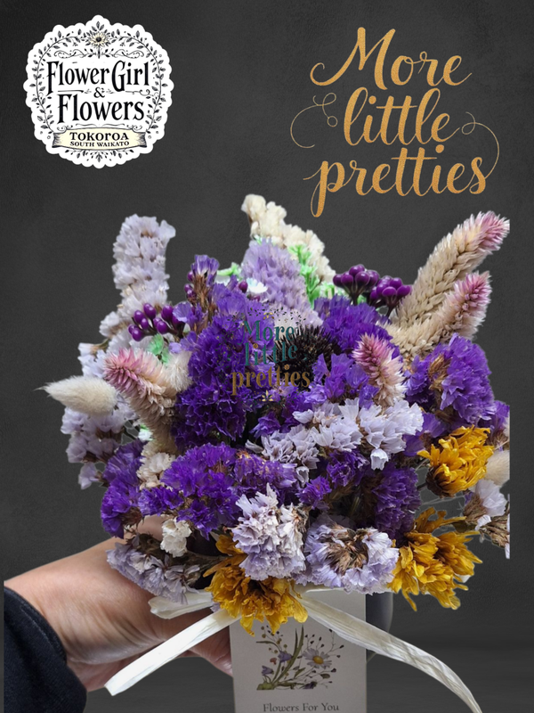 Dried Flowers - Purple & Pink Pretties