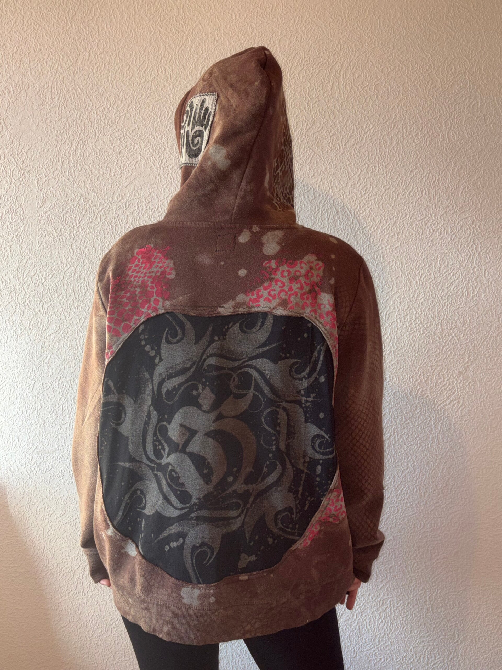 Om Zipper Hoodie