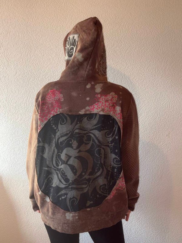 Om Zipper Hoodie