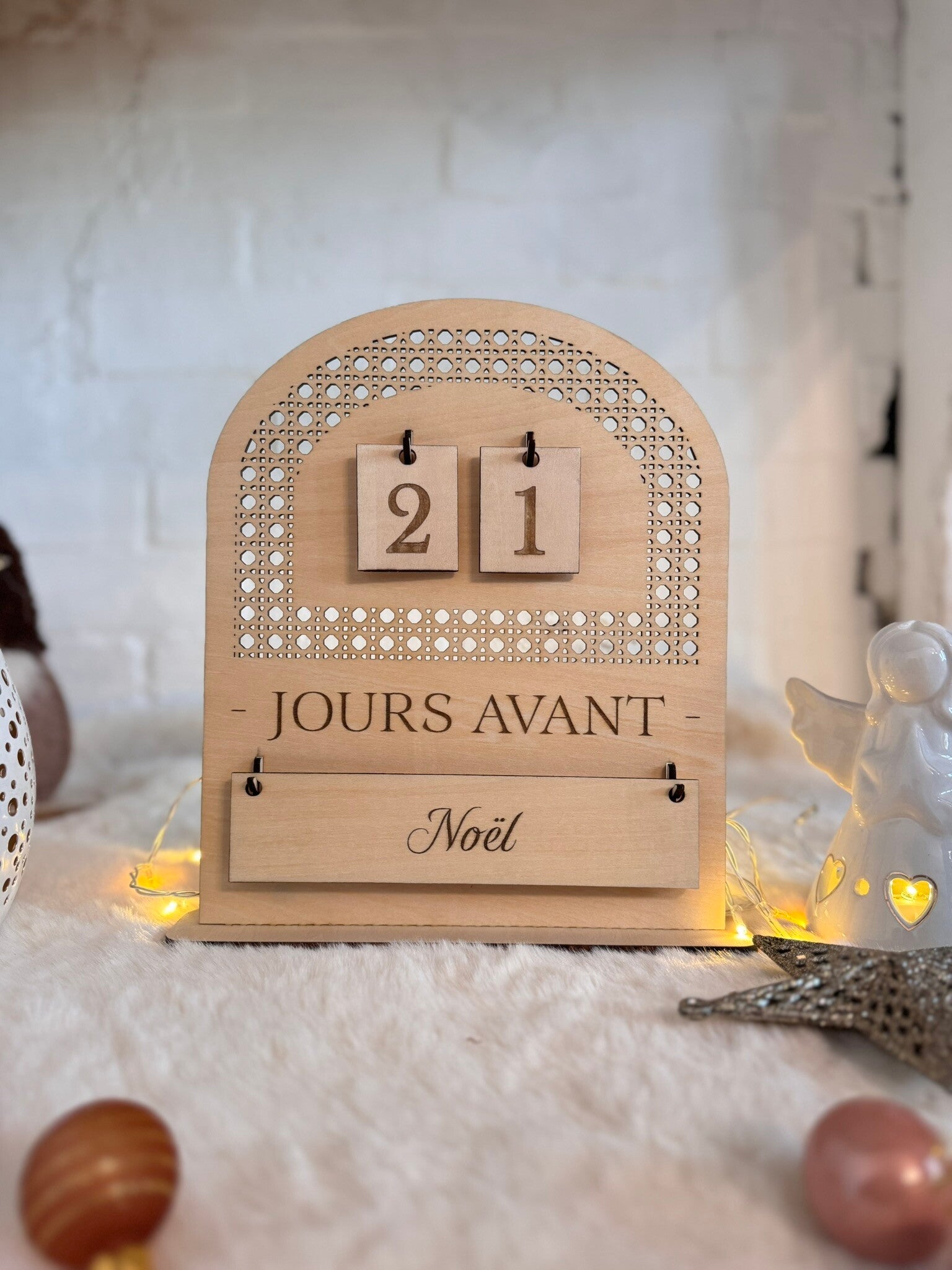 Panneau compte à rebours personnalisé  4 événements au choix