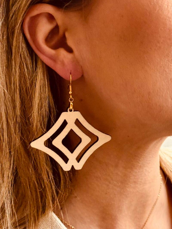 Boucles d'oreilles "Douce Étreinte" 💞✨