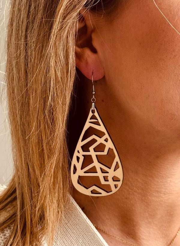 Boucles d'oreilles "Goutte d’Élégance" 💧✨