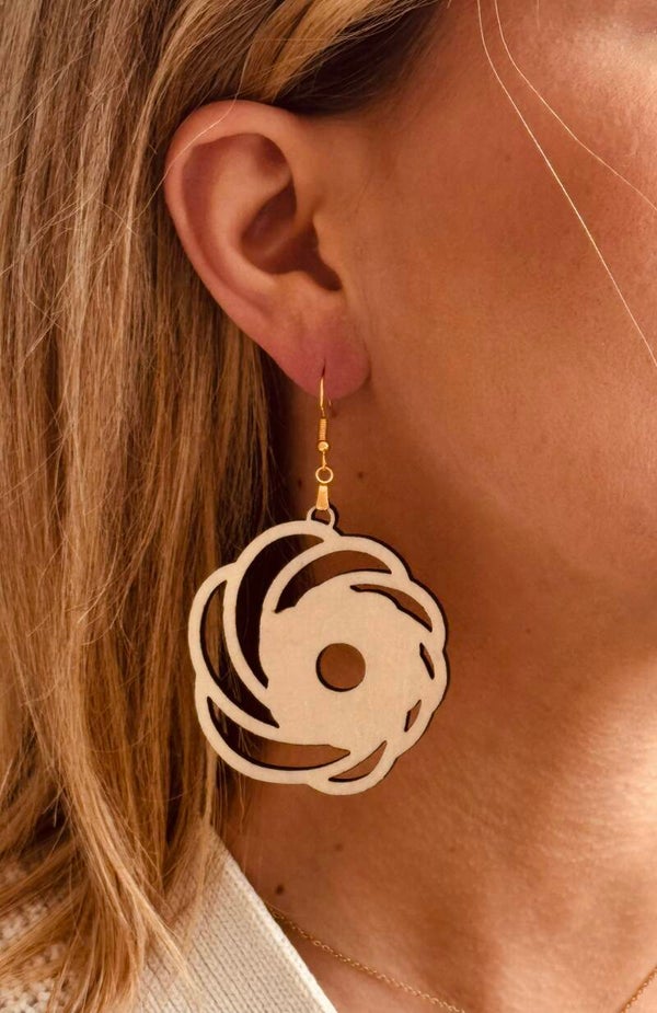 Boucles d'oreilles "Rosace Féérique" 🌟✨