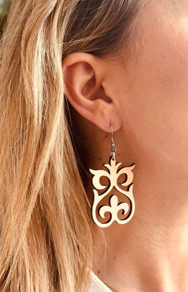 Boucles d'oreilles "Cœur Gravé" ❤️✨