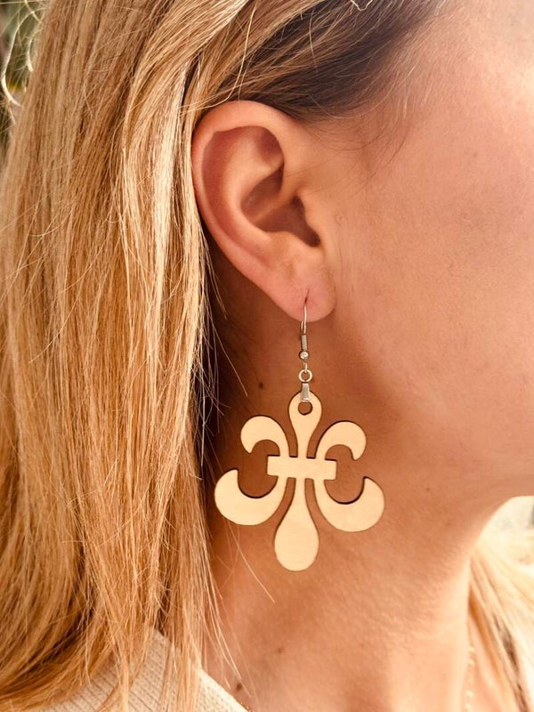8️⃣ Boucles d'oreilles "Arabesque Royale" 👑✨