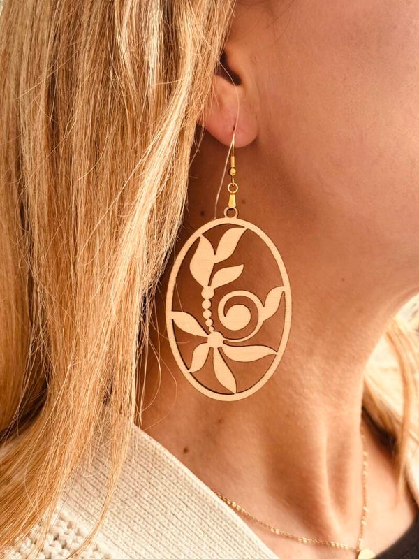 Boucles d'oreilles "Lueur Florale" 🌻✨