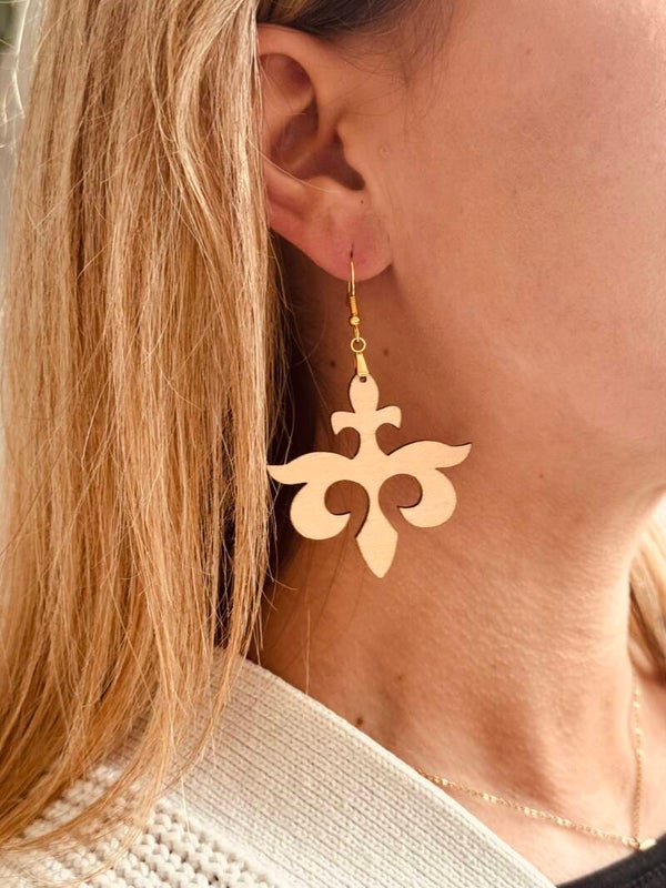 Boucles d'oreilles "Esprit Baroque" 🎭✨