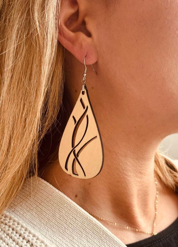 Boucles d'oreilles "Larmes d’Orient" 💧✨