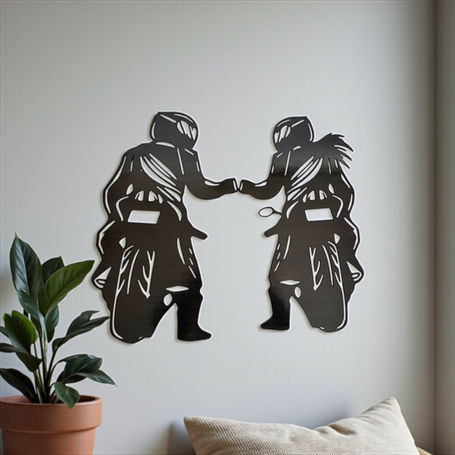 Décoration murale motards personnalisée en bois – 28 coloris