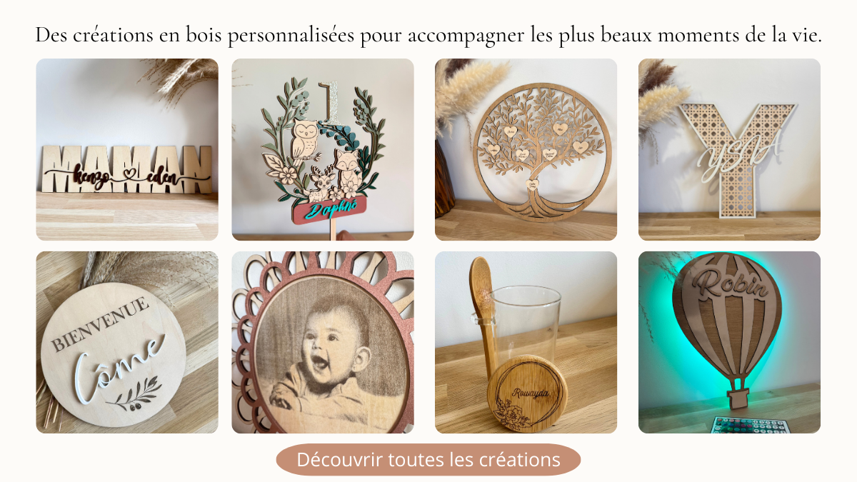 Décoration de Noël personnalisée