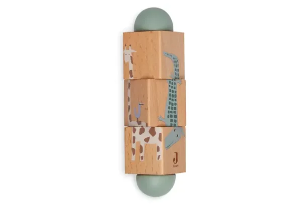 Jollein - Houten Draaipuzzel - Jungle Jambo