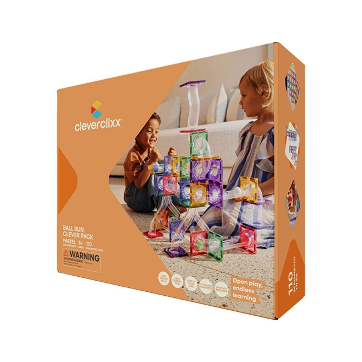 Cleverclixx - Ball Run Clever Pack Pastel - 110 Stuks