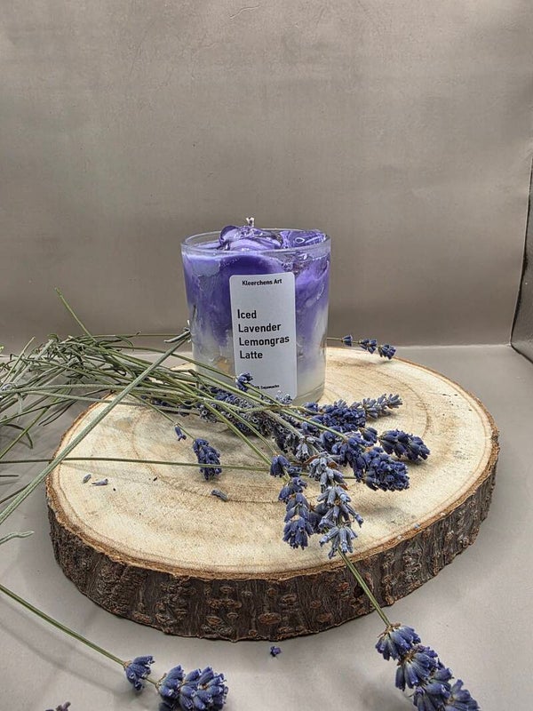 Iced Lavendel Latte