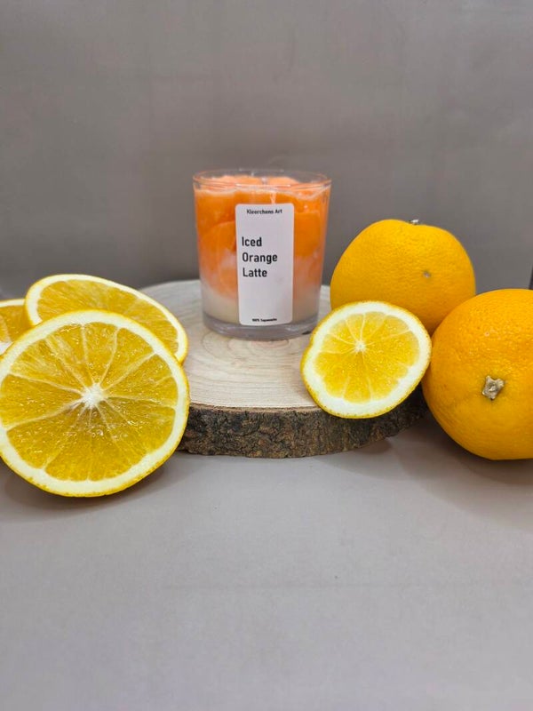 Iced Orange Latte