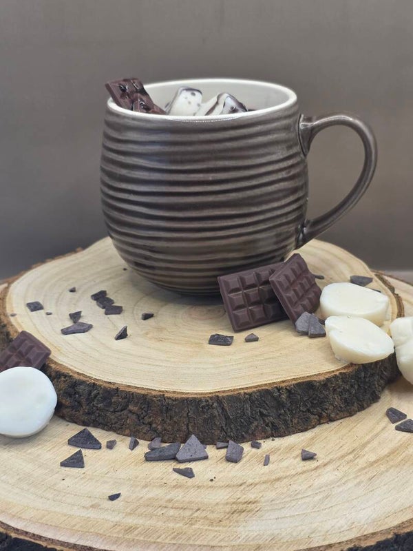 Heiße Knisterschokolade mit Marshmallows