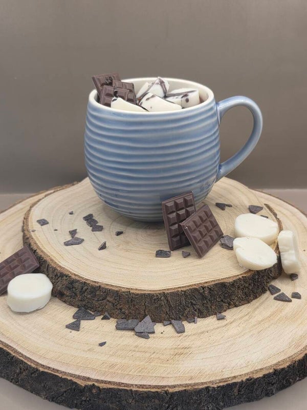 Heiße Knisterschokolade mit Marschmallows
