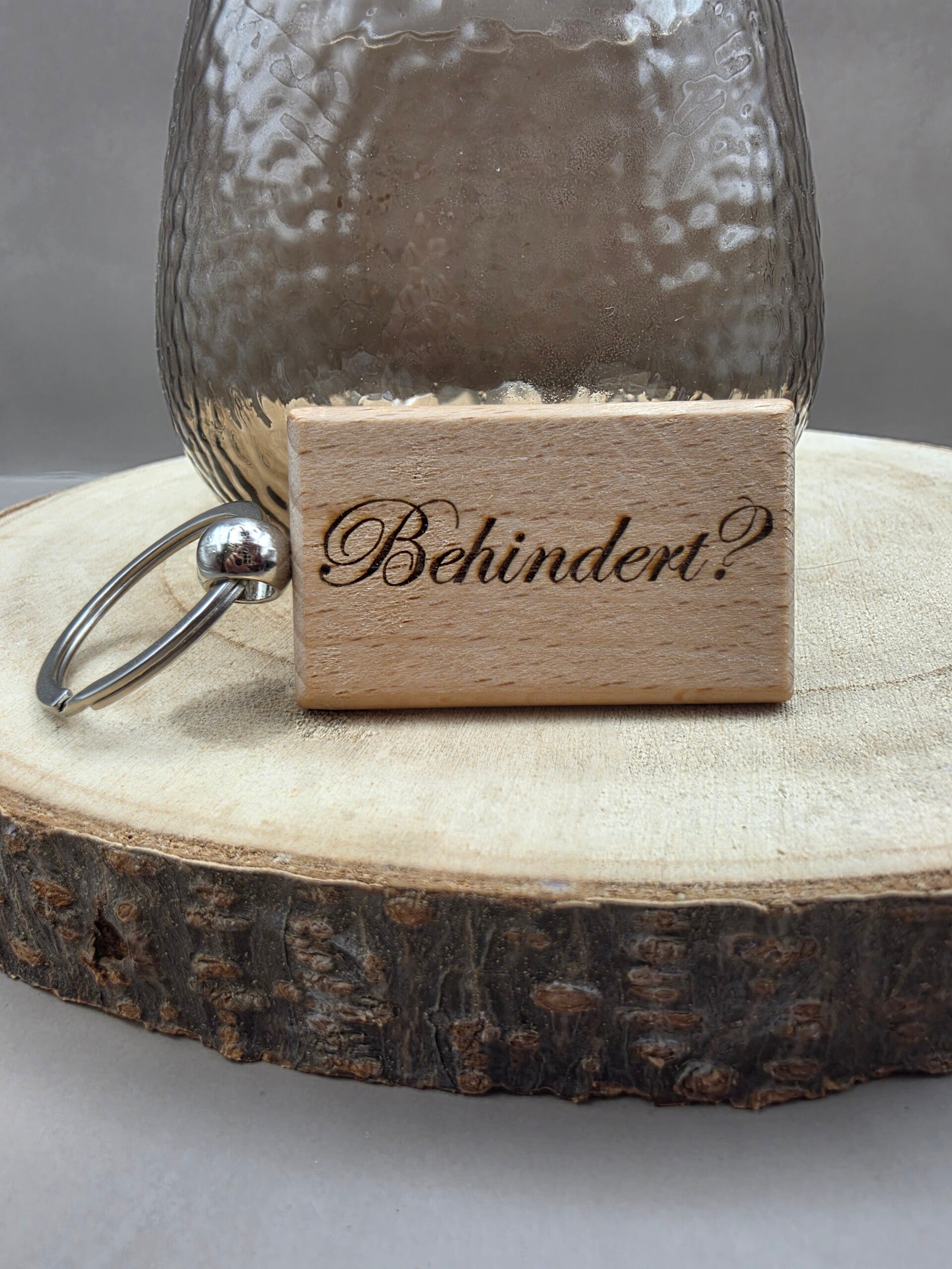 Schlüsselanhänger "Behindert"