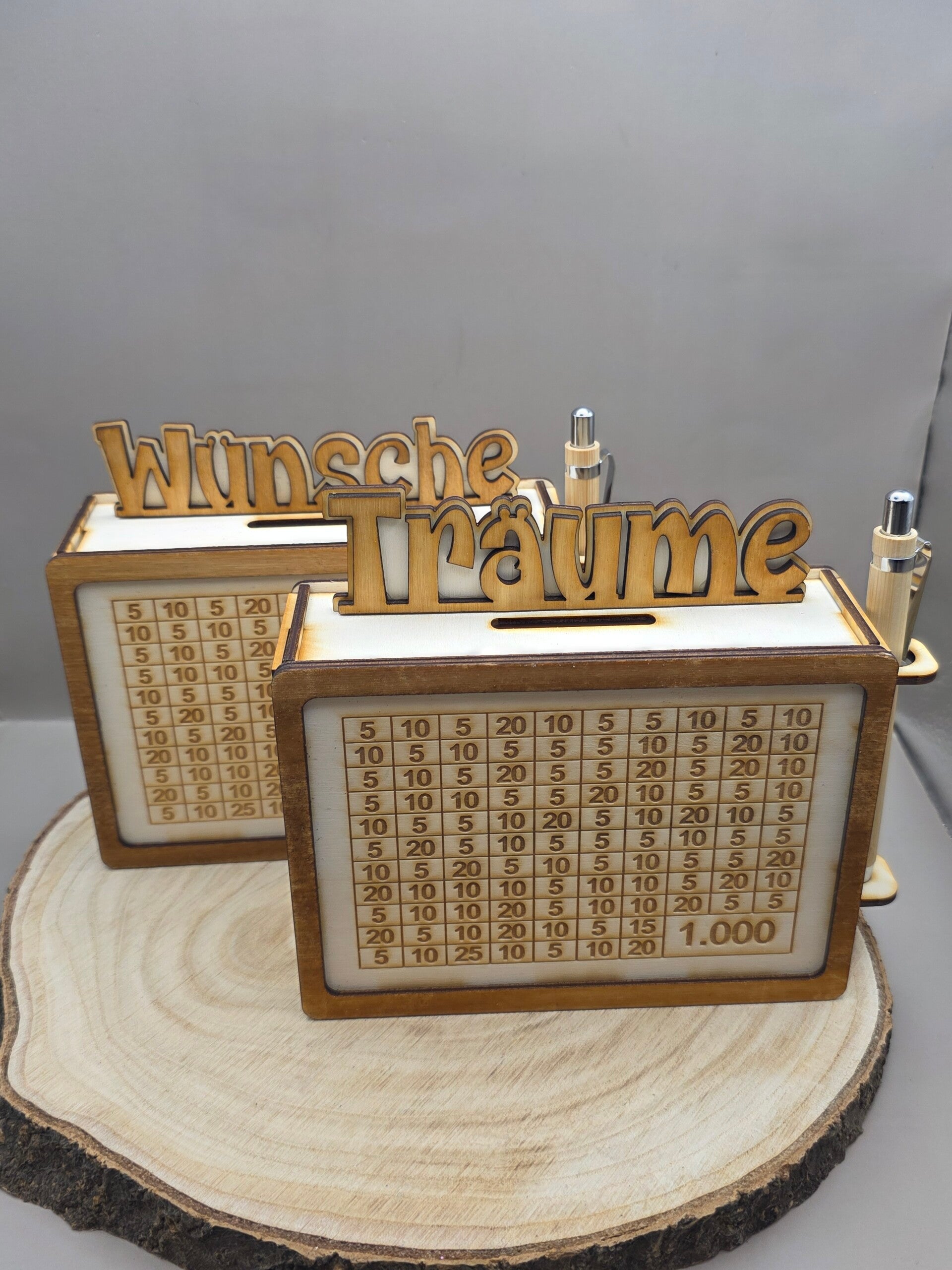 Geldbox/Sparbox Wünsche und Träume