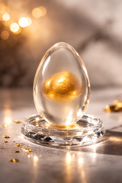 🥚✨ GOLDEN EGG – Dubai Billionaire Edition