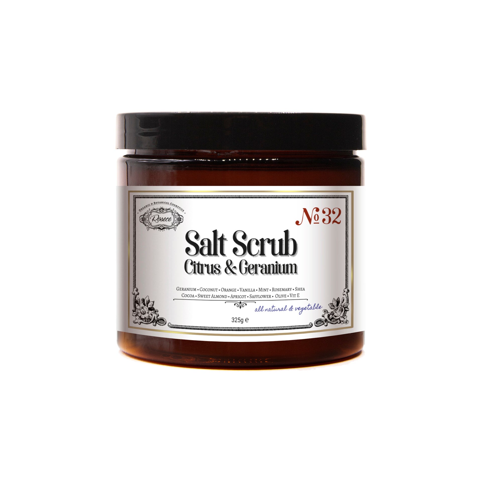 Scrub Gommage au sel - Agrumes & Géranium