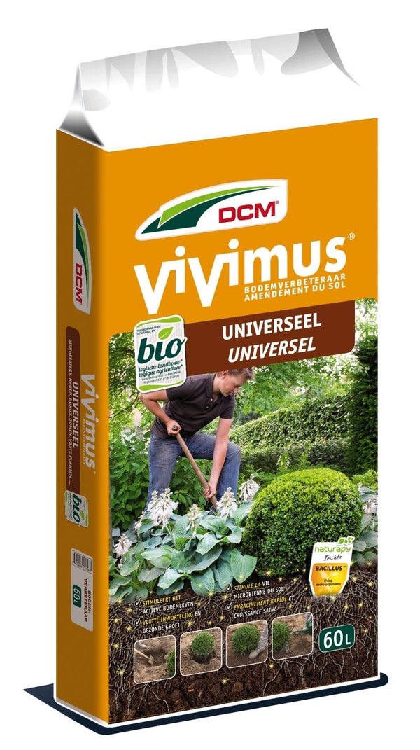 DCM Vivimus universele bodemverbeteraar 60 liter