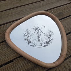 Miroir Gravé