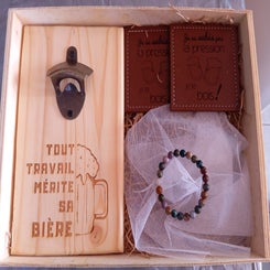 Coffret Décapsuleur humoristique