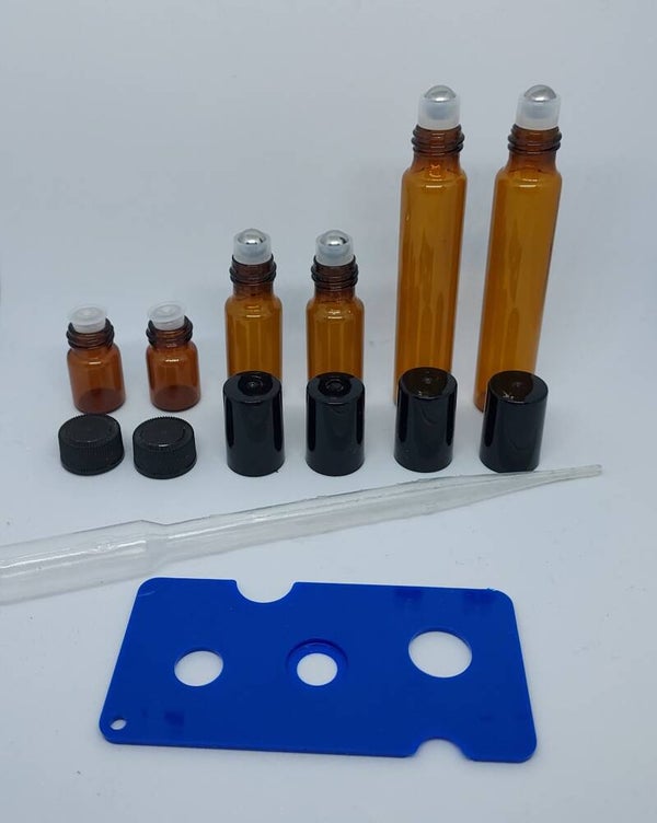 Setje lege flesjes en opener