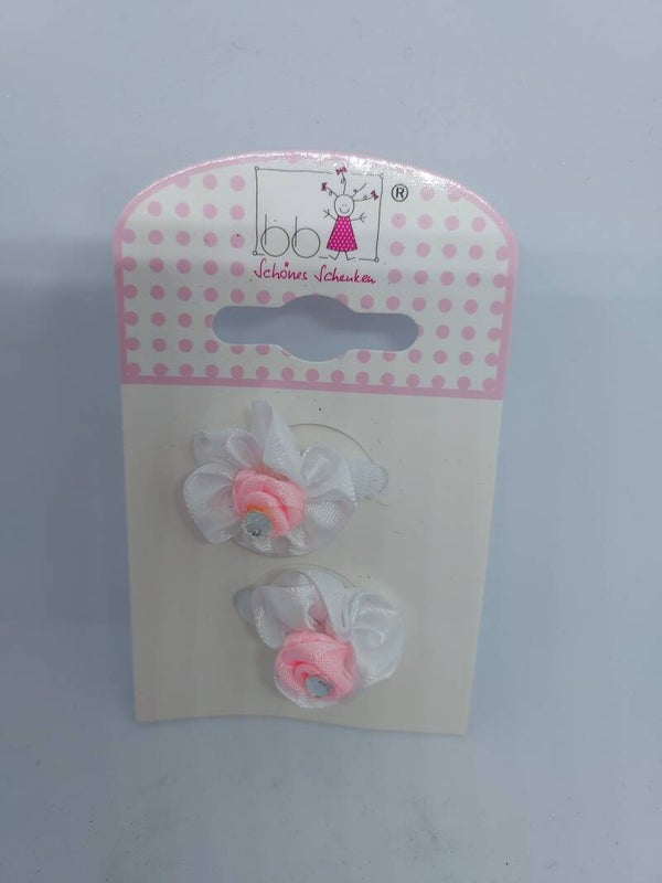 Haarelastiekje bloem stof wir