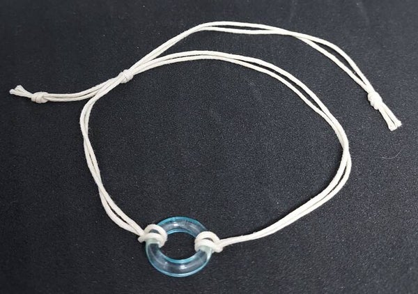 enkelbandje blauwe cirkel