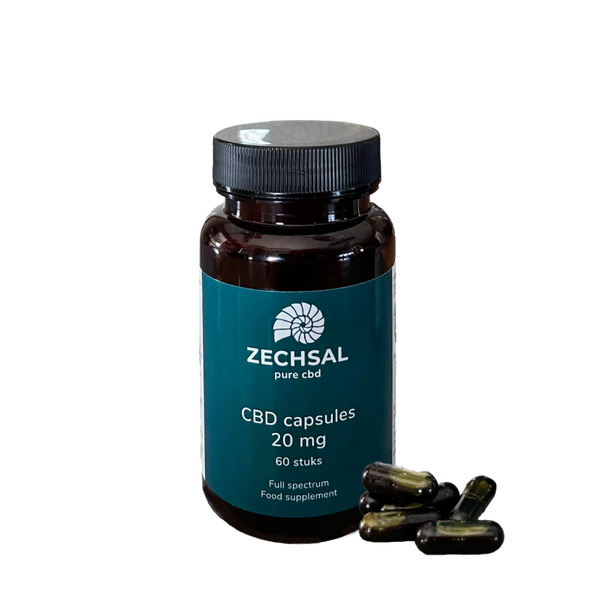 Zechsal CBD capsules 20 mg
