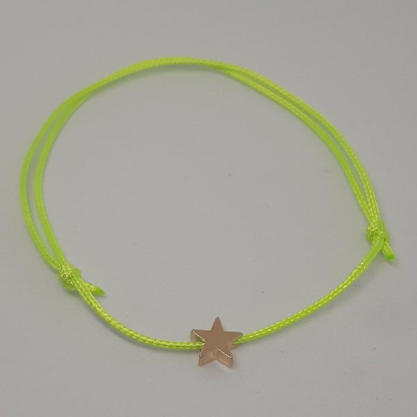sterren armbandje groen