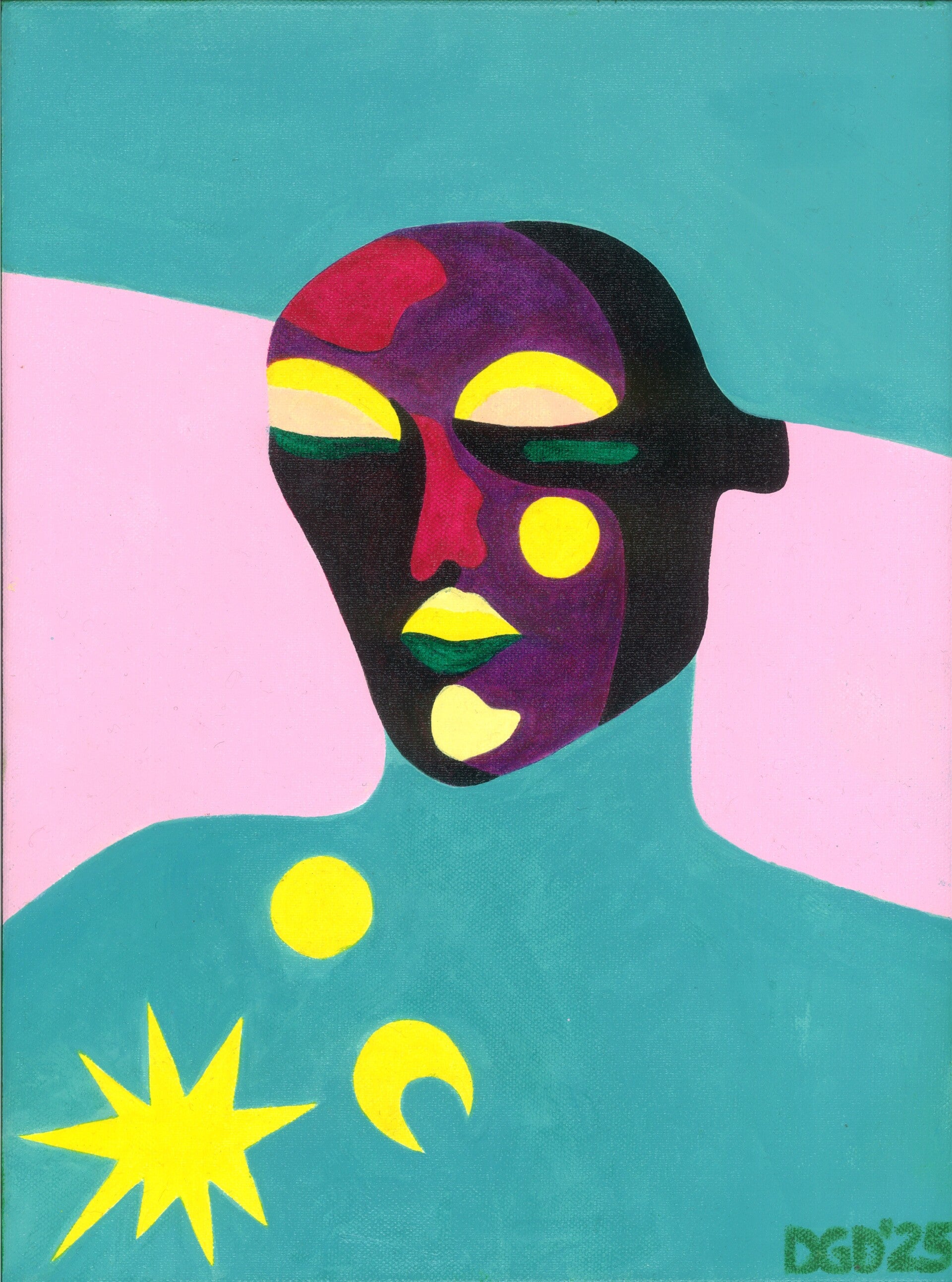 "HEAD STUDY" limited Edition of 50 prints