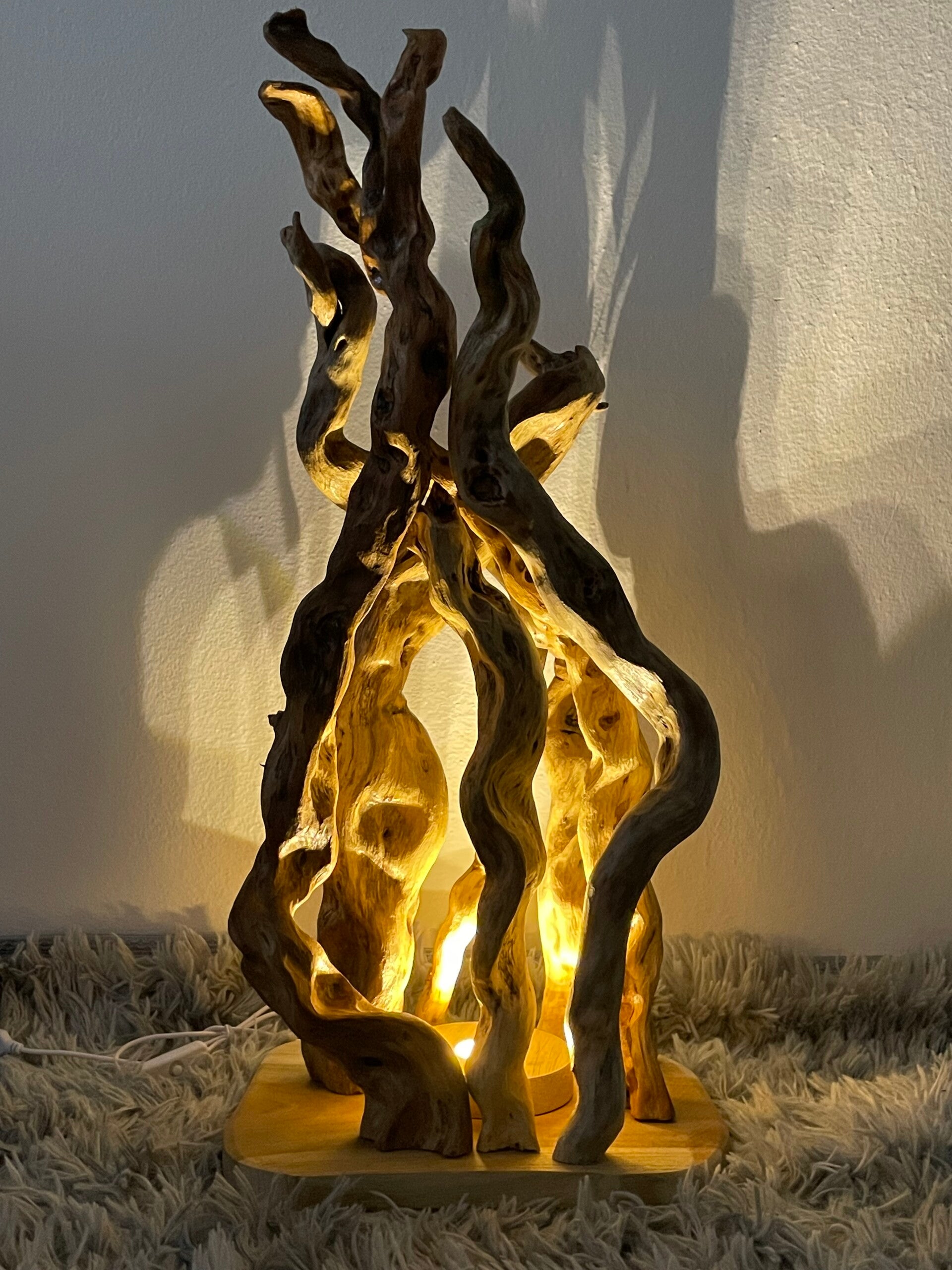 Wurzelholzlampe Forrest