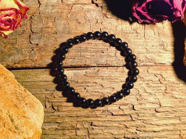 Armband Onyx 6 mm Perlen